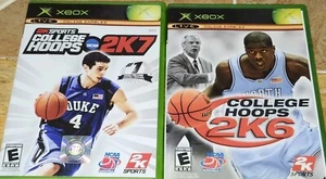 2k Sports College Hoops 2k6 & 2k7 Lot Of 2 Games For The Xbox Tested Read  - Picture 1 of 17