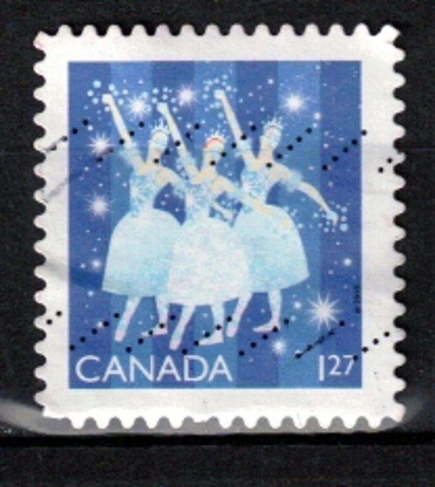 CANADA USED STAMP - SCOTT 3202 -  FROM BOOKLET - CHRISTMAS - 2019 — 第 1/1 张图片