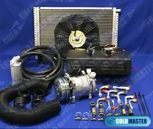 NEW A/C KIT UNIVERSAL UNDERDASH EVAPORATOR 432-0DB 12 V & ELEC. HARNESS - Picture 1 of 11