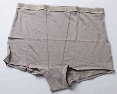 Victoria's Secret Mujer Brillo Cintura Alta Boyshort DH3 Café Helado XXL NUEVO CON ETIQUETAS Foto 1 de 4