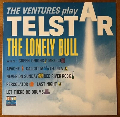 The VENTURES Play Telstar 1963 CANADA ORG Dolton MONO LP Surf Instumental MINTY - Image 1 of 4