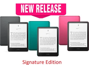 🔥2024 12thGen Latest 7" KINDLE PAPERWHITE Ad-Free Signature 32GB WirelessCharge - Picture 1 of 4