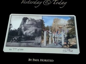 BLACK HILLS YESTERDAY TODAY THEN & NOW S DAKOTA WYOMING HISTORY SIGNED LE 1st SD - Picture 1 of 9