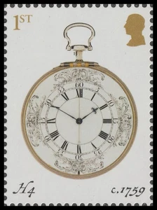 GB 5346d Royal Observatory Greenwich H4 c.1759 1st single MNH 2025 - Picture 1 of 1