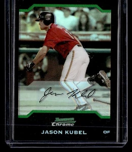 2004 Bowman Draft Picks & Prospects #BDP152 Jason Kubel Chrome Refractors - Picture 1 of 2