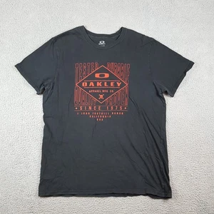 Oakley Skull Logo Retro Y2K Men's Size 2XL XXL Athletic Fit Spell Out T Shirt - Picture 1 of 7