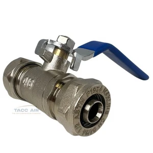 Tubo de aire RapidAir MaxLine M8038 1/2" tubería en línea válvula de bola de cierre - Imagen 1 de 8