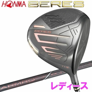 Womens HONMA BERES 09 Black Driver 11.5deg RH ARMAQ FX graphite Flex L HC New - Picture 1 of 4