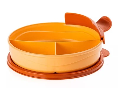 Tupperware TupperCare® Kinderteller Babyteller Orange - Bild 1 von 2