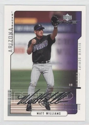 2000 Upper Deck MVP Silver Script Matt Williams #58 - Image 1 of 2