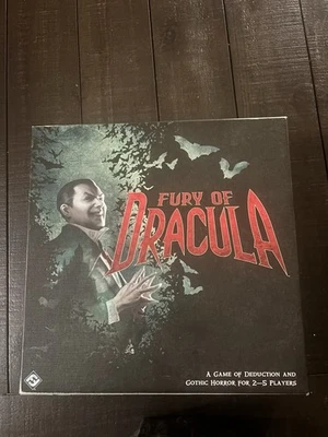 Fury of Dracula 3rd Edition Game Board Fantasy Flight Games - Image 1 of 2