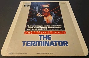 The Terminator HBO Video Disc CED Videodisc James Cameron Schwarzenegger RARE - Imagen 1 de 2