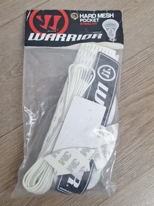 Warrior Hard Mesh Pocket String Kit Lacrosse Neu Attack Defense  - Bild 1 von 3