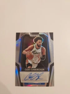 🖤💫 Cade Cunningham Prizm Black 2024-25 Silver Auto – The Future of Detroit! 💫 - Bild 1 von 7