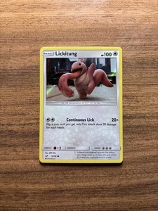 Lickitung 2019 Detective Pikachu Set 16 / 18 Holo Holographic Foil Pokemon Card - Bild 1 von 2