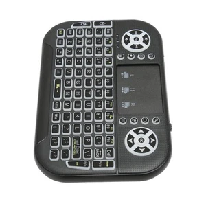 Mini Wireless BT Keyboard With Touchpad Support 2.4GHz RF Multi Touch Rechar Fit - Bild 1 von 24