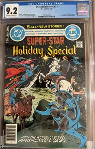 DC SPECIAL SERIES #21 1st FRANK MILLER on BATMAN CGC 9.2 Christmas Special - Foto 1 di 1