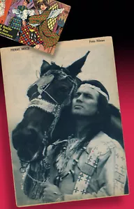 WINNETOU - PIERRE BRICE - COVER Rückseite Comic Spanien 1962 RARITÄT - Bild 1 von 2