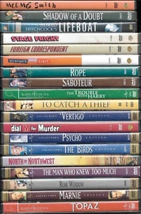Classic Alfred Hitchcock films on DVD, various prices, combined shipping - Picture 1 of 77