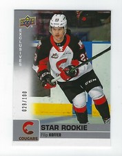 2019-20 Upper Deck CHL #348 Filip Koffer Star Rookie Exclusives 029/100