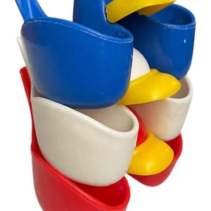 X3 Kiddicraft Fisher Price Bath Duck Water toys 1977 - Picture 1 of 7