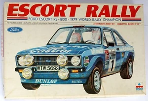 ESCI 3009 KIT 1:24 1/24 FORD ESCORT RALLY RS 1800 - 1979 WORLD RALLY CHAMPION - Picture 1 of 7
