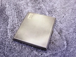 Art Deco 1931 S.J.R. S J ROSE Sterling Silber Zigarettenetui Kartenetui Box - Bild 1 von 13