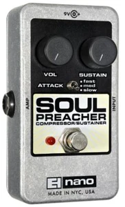 Compresseur/sustainur Electro-Harmonix Soul Preacher - livraison gratuite - Photo 1/1