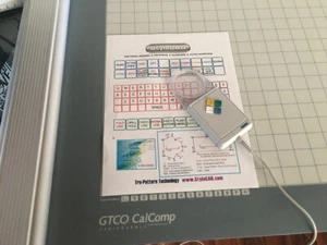 GTCO Calcomp Roll UP 36 x 48 Inch Active Area Digitizer Configured STYLECAD - Picture 1 of 3