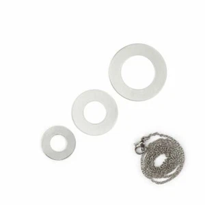 Stacked Washer Necklace Jewellery Making Stamping Metal Project Kit ImpressArt - Picture 1 of 2