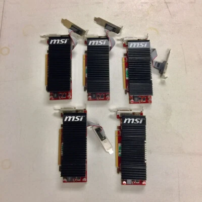 MSI Radeon HD 4350 1GB Graphics Card - R4350-MD1GD3H/LP - Image 1 of 3