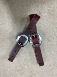 Berlin Custom Leather Latigo Breast Collar Tug Pair - Picture 1 of 1