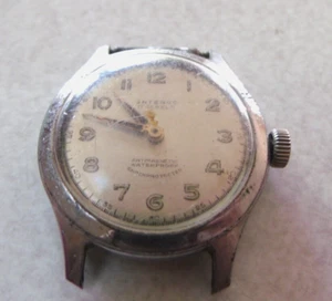 RELOJ DE PULSERA DE COLECCIÓN JNTERCO 17 JOYAS PARA HOMBRE PARA REPUESTOS O REPARACIÓN - Imagen 1 de 2