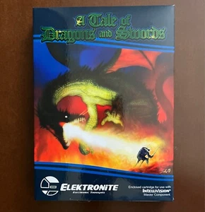 A Tale of Dragons and Swords - NIS Cartridge for Original Intellivision Console - Picture 1 of 5