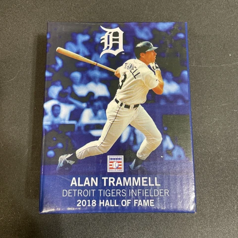 Detroit Tigers SGA Alan Trammell 2018 Hall of Fame Plaque Cover