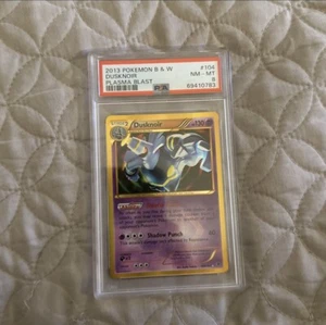 POKEMON PSA 8 2013 BW Plasma Blast Shiny Dusknoir 104/101 Secret Rare - Picture 1 of 2