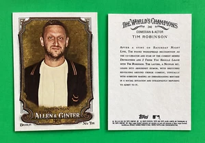 ONE . 2024 TOPPS  ALLEN  GINTER  TIM ROBINSON  . COMEDIAN / ACTOR . # 240 - Picture 1 of 1
