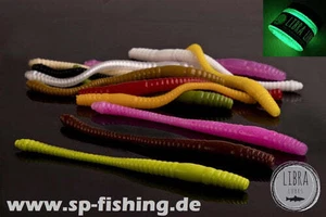 LIBRA LURES DYING WORM 70 mm aroma queso