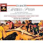 Bach Klemperer-Mathaus Passion CD NEU