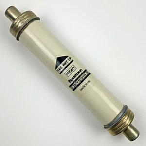 DISPLAY ONLY: Bussmann Liquid Fuse Link 15/23KV FDSH48 6E Made in UK 12.75" x 2" - Picture 1 of 6