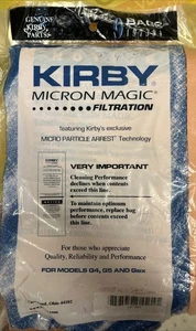 Kirby Staubsaugerbeutel (9 Stück) für Modelle G4, G5 und Gsix - Bild 1 von 2