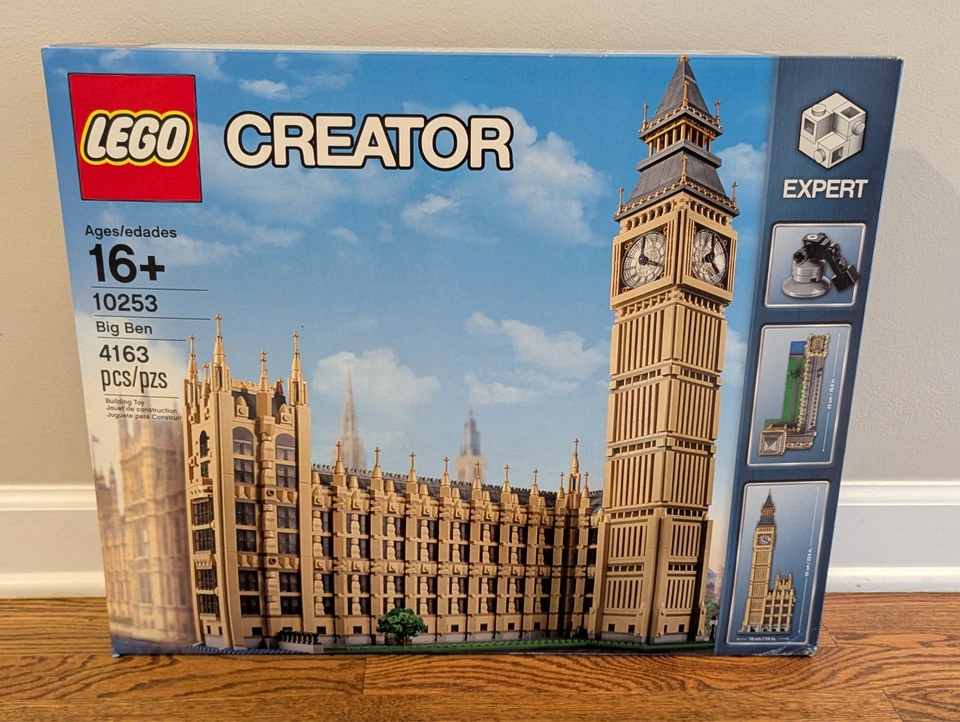 НОВЫЙ — LEGO Creator Expert: Биг Бен 10253, новый, в заводской упаковке, снят с производства, архитектура - Изображение 1 из 4
