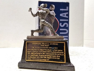 Stan Musial St Louis Cardinals MLB 2008 SGA Stadium Statue Replica NIB - Image 1 of 4