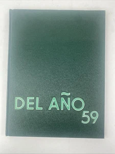 1959 Santa Ana College Yearbook California Del Ano Annual - Picture 1 of 17