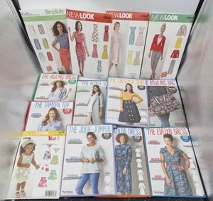 Simply Sewing Patterns Ladies - All Uncut Various Styles & Sizes Job Lot x13 - Picture 1 of 24