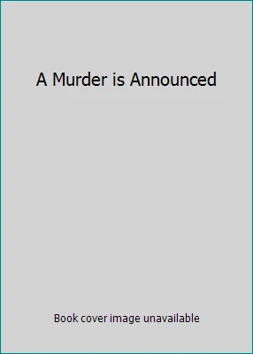 A Murder is Announced by Agatha Christie - Image 1 of 1