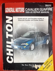 Chilton’s 28322 General Motors Cavalier/Sunfire 1995-00 Repair Manual - Bild 1 von 3