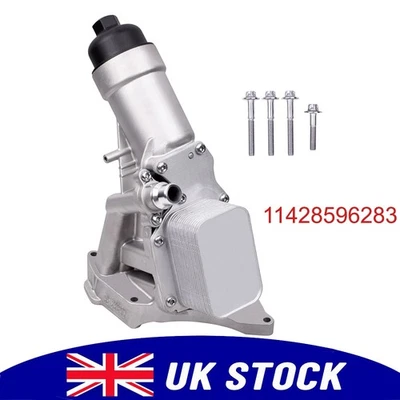 Engine Oil Filter Housing 11428596283 for BMW 230i 320i 330e 330i 430i 530i 530e - Image 1 of 4