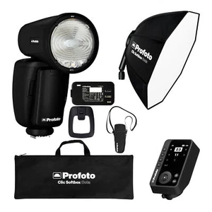 Profoto A10 On Camera Flash Light for Sony with Wireless Transmitter Bundle - Picture 1 of 7