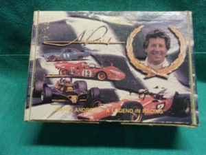 MARIO ANDRETTI HI-TECH RACING CARDS TIN & BOX 50 KARTEN SET - Bild 1 von 10